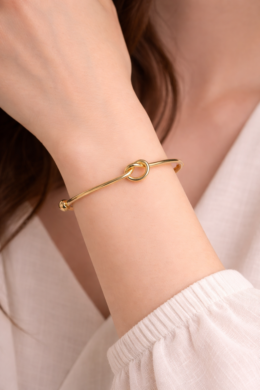 Anti Tarnish Knot Kada Bracelet