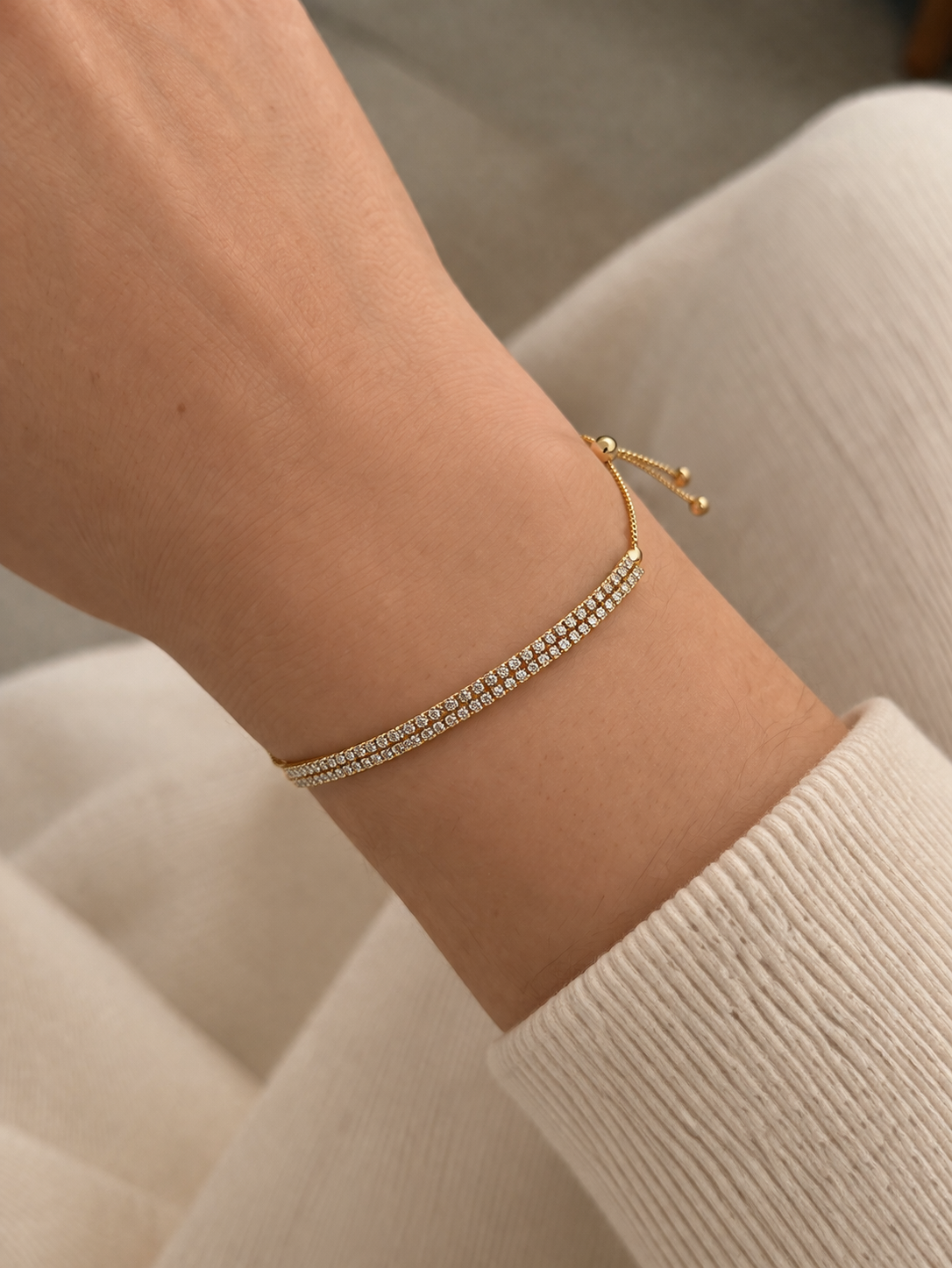 Anti Tarnish Tennis Bracelet