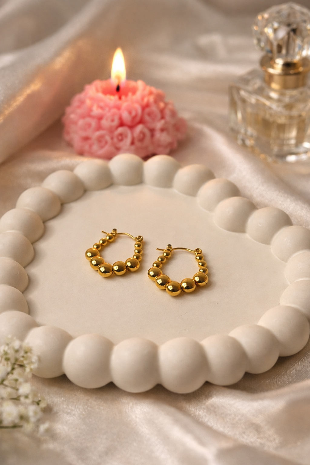 Anti Tarnish Hoop Earrings