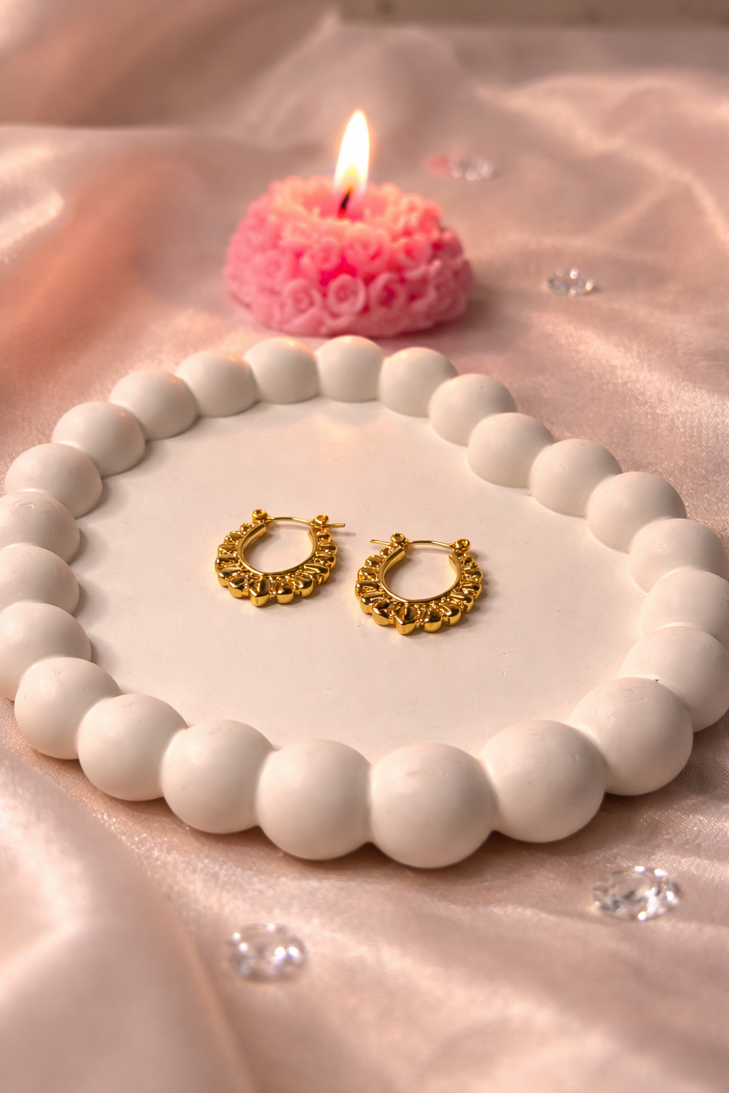 Anti Tarnish Hoop Earrings