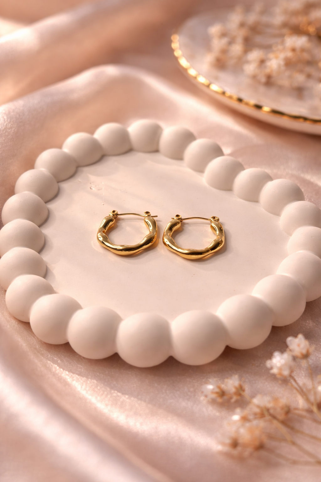 Anti Tarnish Hoop Earrings
