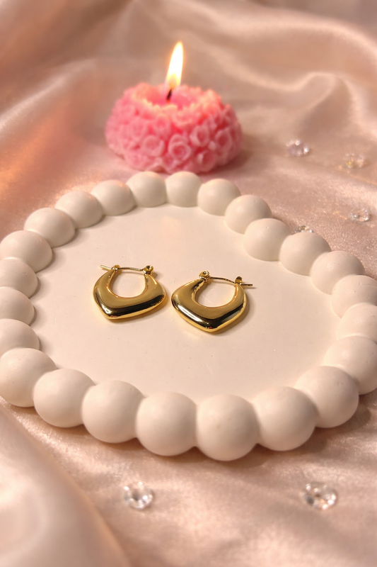 Anti Tarnish Hoops Earrings