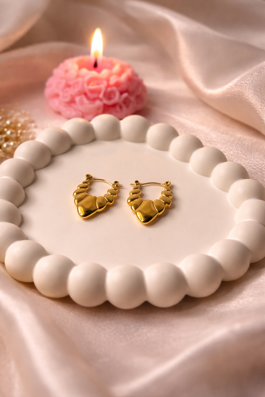 Anti Tarnish Hoops Earrings