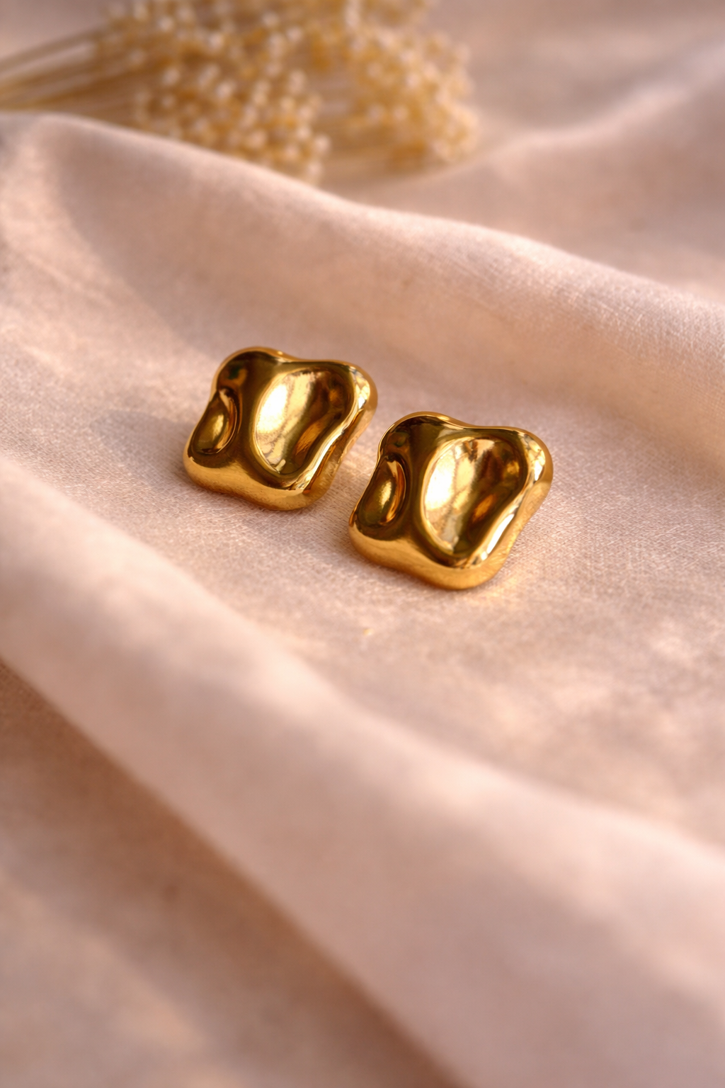 Anti Tarnish Stud Earrings