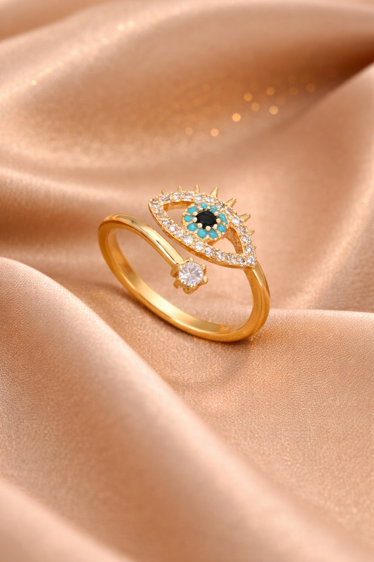 Anti Tarnish Adjustable Ring