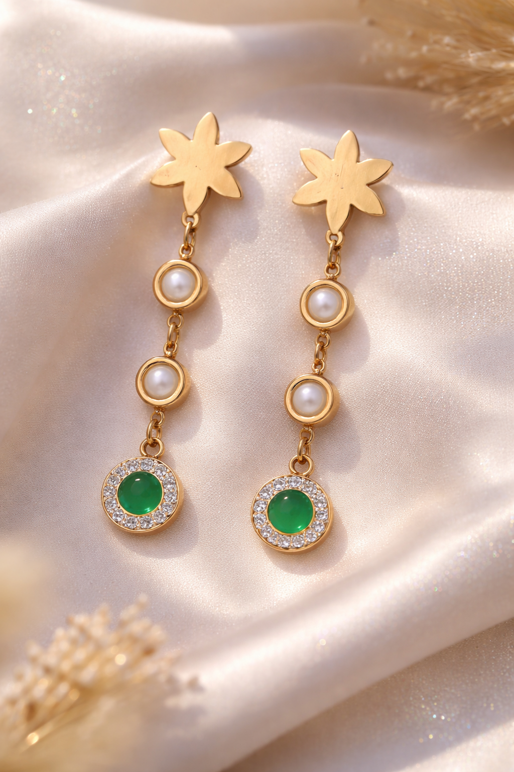 Rosegold Drop Earrings