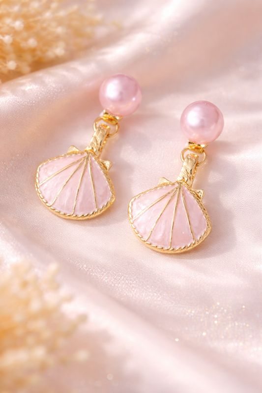 Anti Tarnish Sea shell Earrings